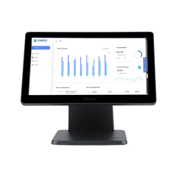 BELDON – CORE I5 12TH GEN TOUCH POS MACHINE WITH DUAL SAIDE  DISPLAY