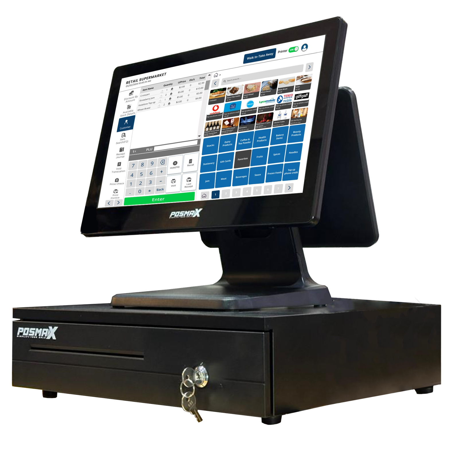 BELDON BN-SP999-I7-DUAL TOUCH POS MACHINE