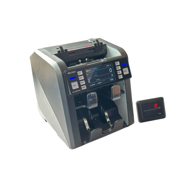 BELDON Double Pocket Mix Value Cash Counting Machine  BN-MC 009VDP